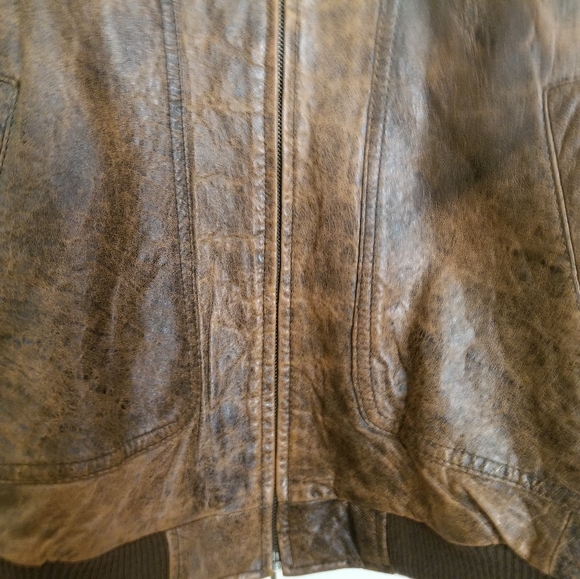 Men's John Baner Genuine Leather Jacket - Picture 5 of 8